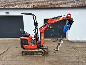 Zemní vrták, půdní vrták, vrtací souprava pro minibagr
