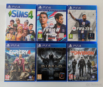 Hry na PS4 -----PRAHA------