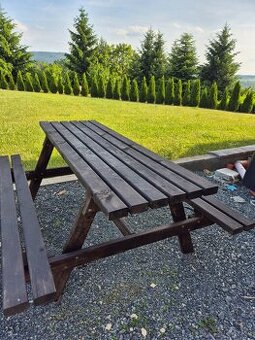 Pivní set dřevěný