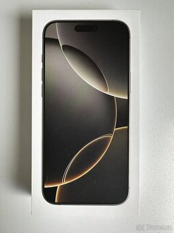 Apple iPhone 16 Pro Max, 256GB / Přírodní Titan - (Nový)
