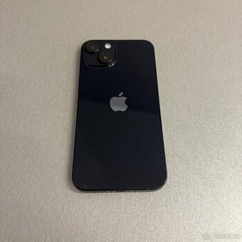iPhone 14 256GB černý, bez škrábance, 12 měsíců záruka