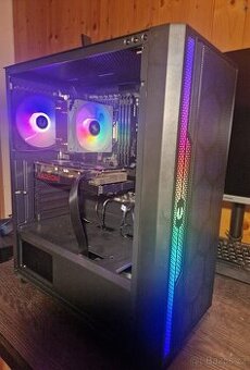 Herní PC, RX 6600 XT, I3 12100f, 32Gb RAM, 1Tb SSD,WIFI + BT