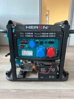 Prodám novou elektrocentrálu HERON 8896317 – 8,2 kW / 17 HP - 1