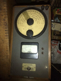 Historický U. H. F. Wavemeter (Vlnoměr) Orion