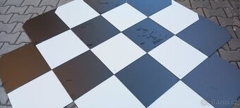 Střešní krytinu 40x40, plastové šablony jako cembrit,eternit