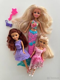Panenky typu Barbie aj. - víly a princezny (různé)