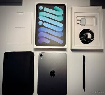 iPad mini 6. generace 256 GB (Wi-Fi, vesmírně šedý)