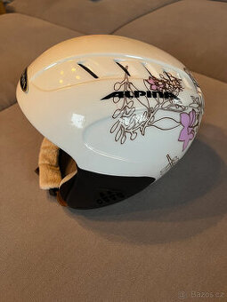 Dívčí lyžařská helma Alpina Carat, vel. 51-55 cm