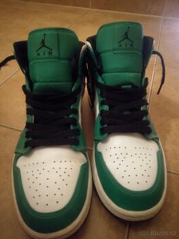 Prodám Boty Air Jordan 1 Mid Lucky Green