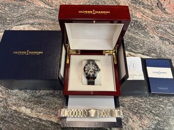 Ulysse Nardin Marine Diver, Chronometr, ocel. náramek+kaučuk