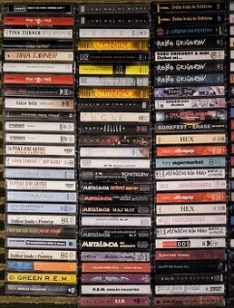 MC kazety originalky Sk,CZ, pop,rock