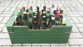 Lahve na šťávy apod.