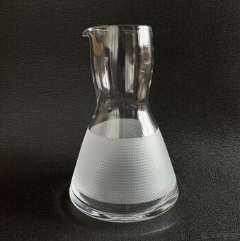 František Vízner křišťálová karafa, džbán 1l, Ruckl