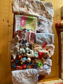 Povlečení a potřeby pro novorozence