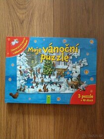 Kniha Moje vánoční puzzle