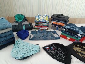 Balík chlapeckého oblečení vel. 86/92 přes 40 ks