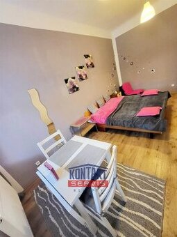 Pronájem vybaveného bytu 1+1 v ulici Nerudova, České Budějov