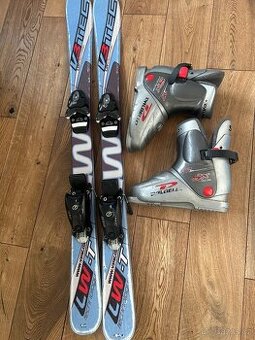 Dětské lyže+boty