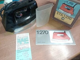 Retro žehlička ETA 1•270 (1270, 270)