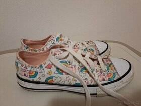 Plátěné boty Converse