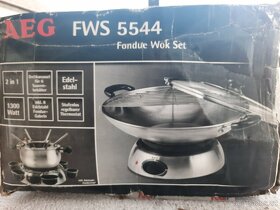 Elektrická souprava Fondue wok set
