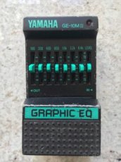 Yamaha GE-10M II Graphic EQ Pedal Retro Vintage