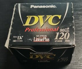 Mini DV, Digital 8, DAT - čisté, nepoužité kazety