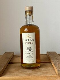 Whisky Gold Cock 2008 Single Grain cask 513, láhev 12 z 60