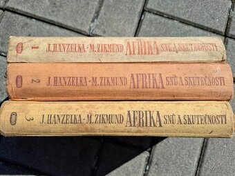 Prodám trilogii cestopisů Hanzelka- Zikmund