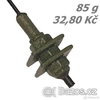 Rybářská krmítka průběžná Sendvič kvádr 85-105 g Sleva 20%