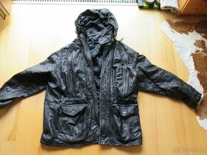 parker kožený American Armor vel XXL-obnošený-trhlý viz foto - 1