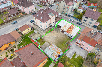 Prodej pozemku k bydlení, 471 m², Tábor, ul. Komenského
