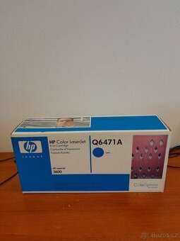 Originální toner HP Q6471A cyan