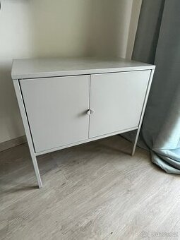 Skříňka LIXHULT – kovová, šedá, 60×35 cm - 1