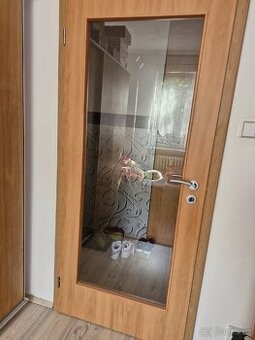 Dveře prosklené 80 levé olše