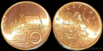 10 Kč 2019 UNC