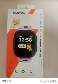 Dětské chytré hodinky canyon