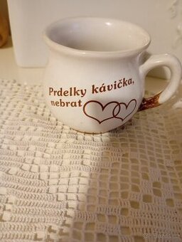 Keramický hrnek s textem