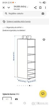 Věšák na oblečení Ikea