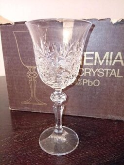 sada broušených sklenic - pozůstalost