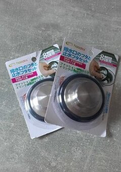 Zátka, špunty do dřezu - 2 kusy za jednu cenu