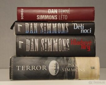 Knižní kolekce DAN SIMMONS - 4x