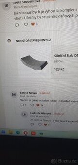 Betonové žlaby silnični Pressbeton