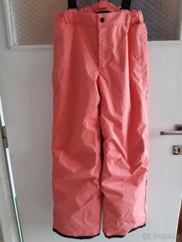 Zimní membránové dívčí kalhoty Reima Proxima 152 lososové