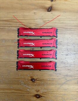 DDR3 12GB 3x4GB Kingston HyperX Savage //2133Mhz//CL11