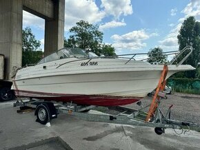 Kajutová Obytná loď NOR-DAN 6100 pro 8 lidí, spaní i wc