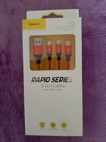 Nabíjecí kabel Rapid Series 3 v 1