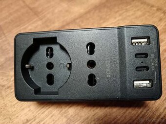 Cestovní adaptér s USB – NOVÝ (Travel Adapter)