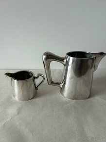 Postříbřené konvičky