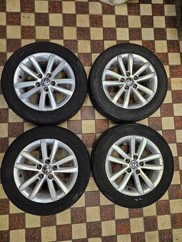 alu kola 14 5x100  6Jx14 et43 ORIGINAL VW  pneu185/60R14